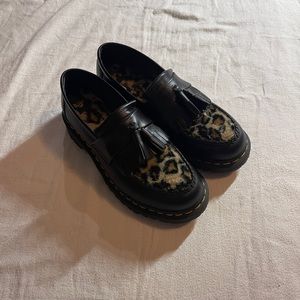 Dr.Martens Leopard Furry Loafers! so cute for any season and super comfortable!